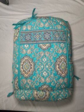 Vera Bradley Totally Turq XL Campus Backpack